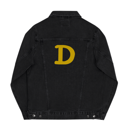 Detroit 'Old French D' Denim Jacket | Gold Embroidery