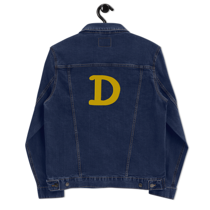 Detroit 'Old French D' Denim Jacket | Gold Embroidery