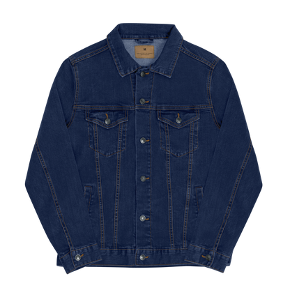 Detroit 'Old French D' Denim Jacket | Gold Embroidery