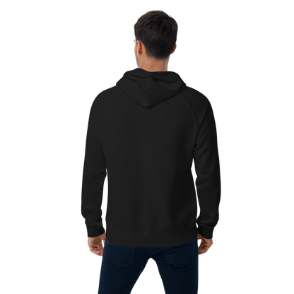 Michigan Upper Peninsula Hoodie (w/ MI USA Flag Outline) | Unisex Organic