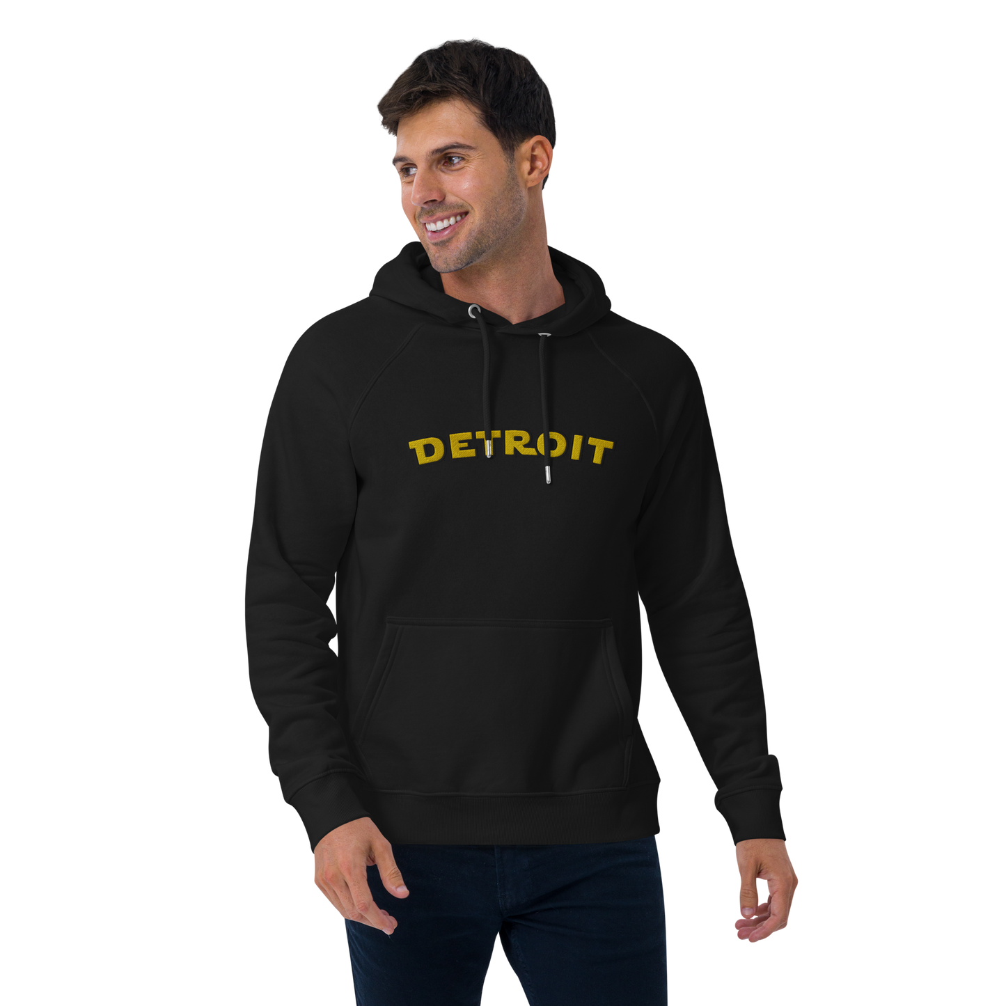 'Detroit' Organic Hoodie (Epic Sci-Fi Parody) | Embroidered