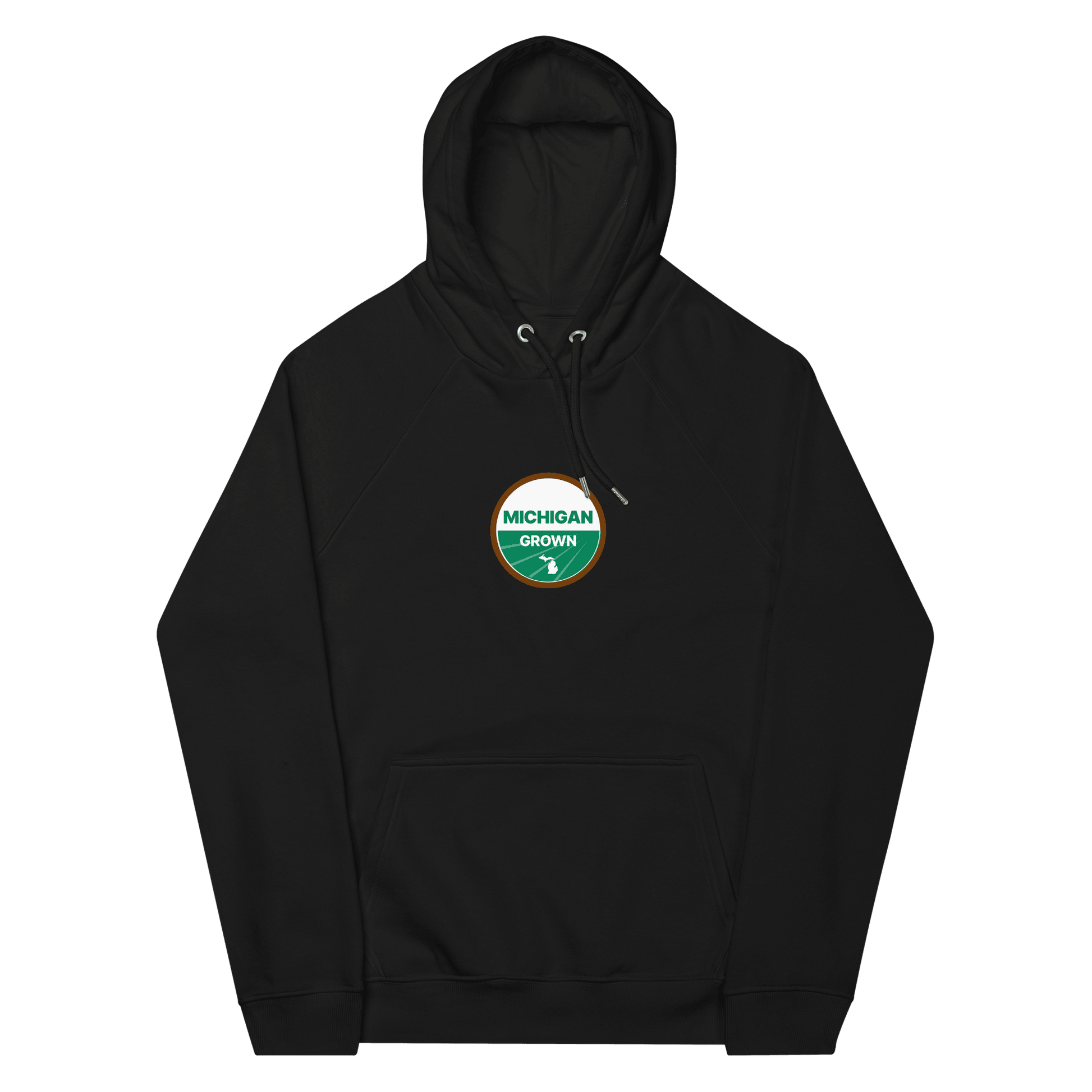 'Michigan Grown' Hoodie (Agricultural Certification Parody) | Unisex Organic - Circumspice Michigan