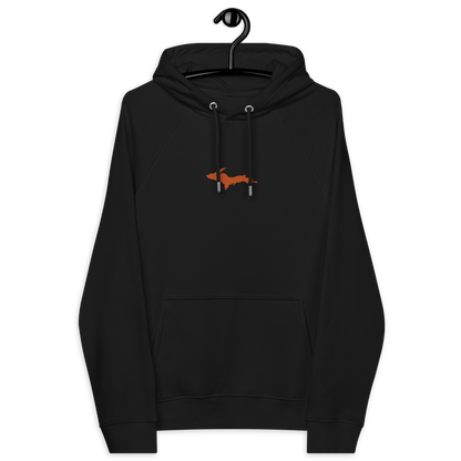 Michigan Upper Peninsula Hoodie (w/ Embroidered Orange UP Outline) | Unisex Organic