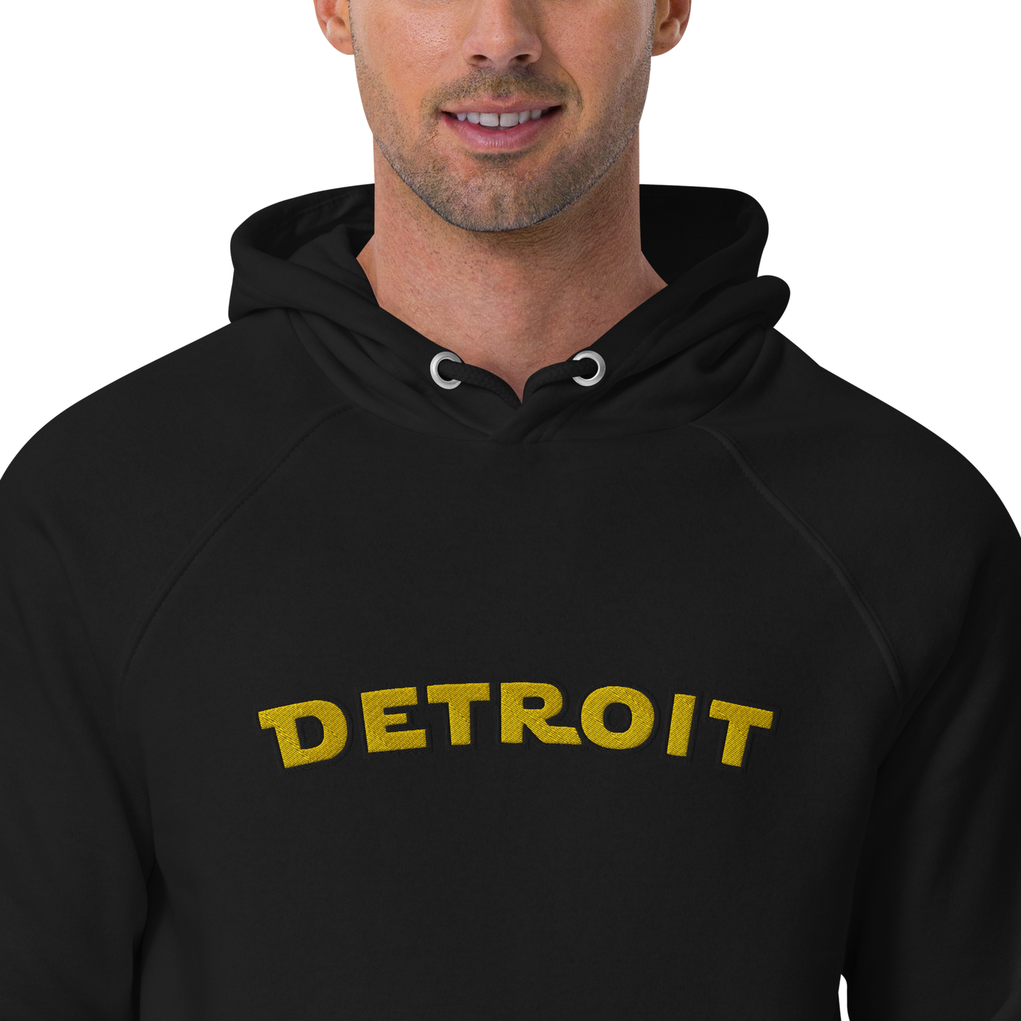 'Detroit' Organic Hoodie (Epic Sci-Fi Parody) | Embroidered