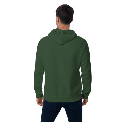 Michigan Upper Peninsula Hoodie (w/ Azure UP Outline) | Unisex Organic