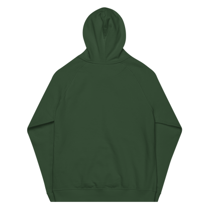 Michigan Upper Peninsula Hoodie (w/ Embroidered Green UP Outline) | Unisex Organic