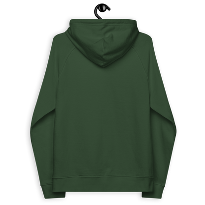 Michigan Upper Peninsula Hoodie (w/ Embroidered Green UP Outline) | Unisex Organic