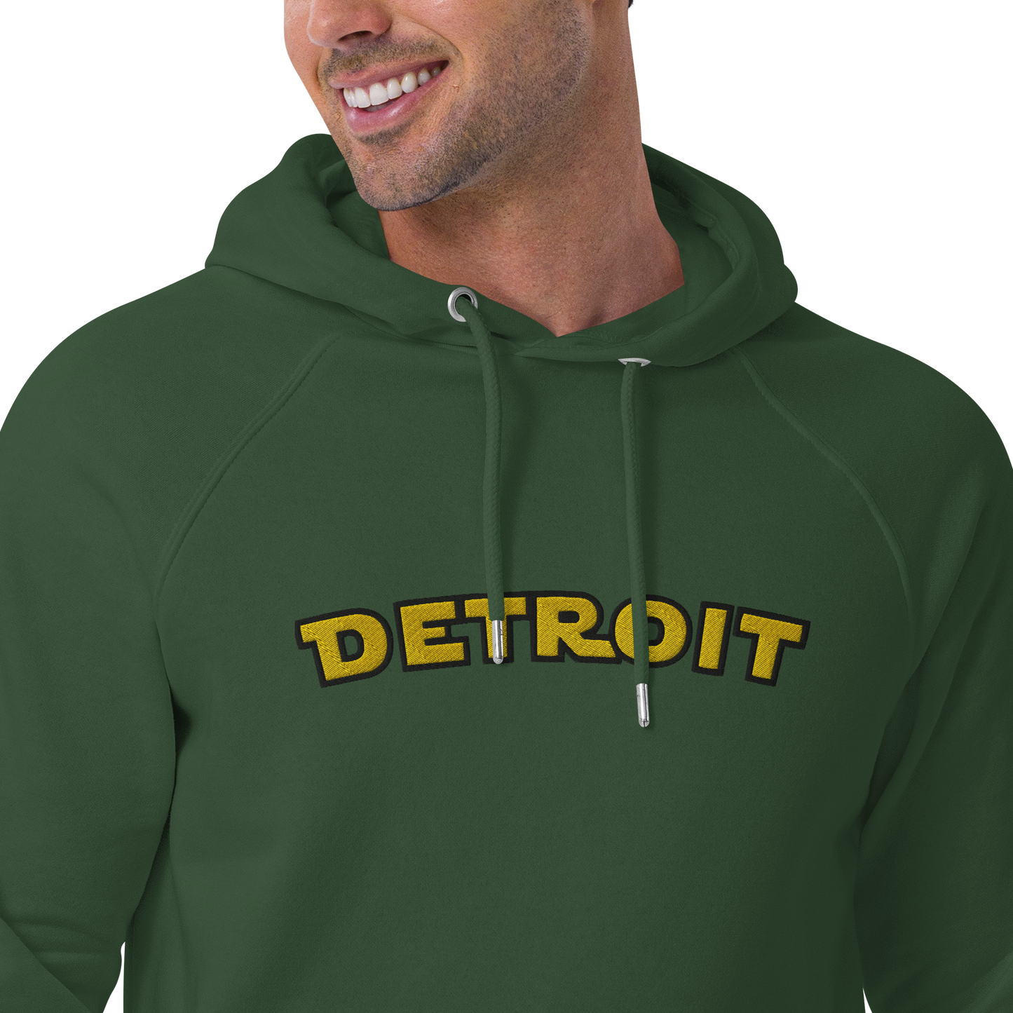 'Detroit' Organic Hoodie (Epic Sci-Fi Parody) | Embroidered