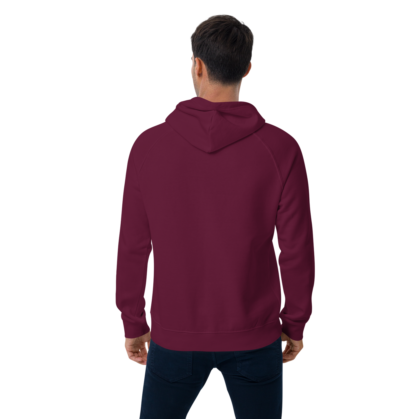 Michigan Upper Peninsula Hoodie (w/ Embroidered UP Outline) | Unisex Organic