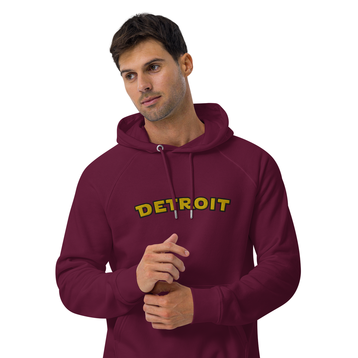 'Detroit' Organic Hoodie (Epic Sci-Fi Parody) | Embroidered