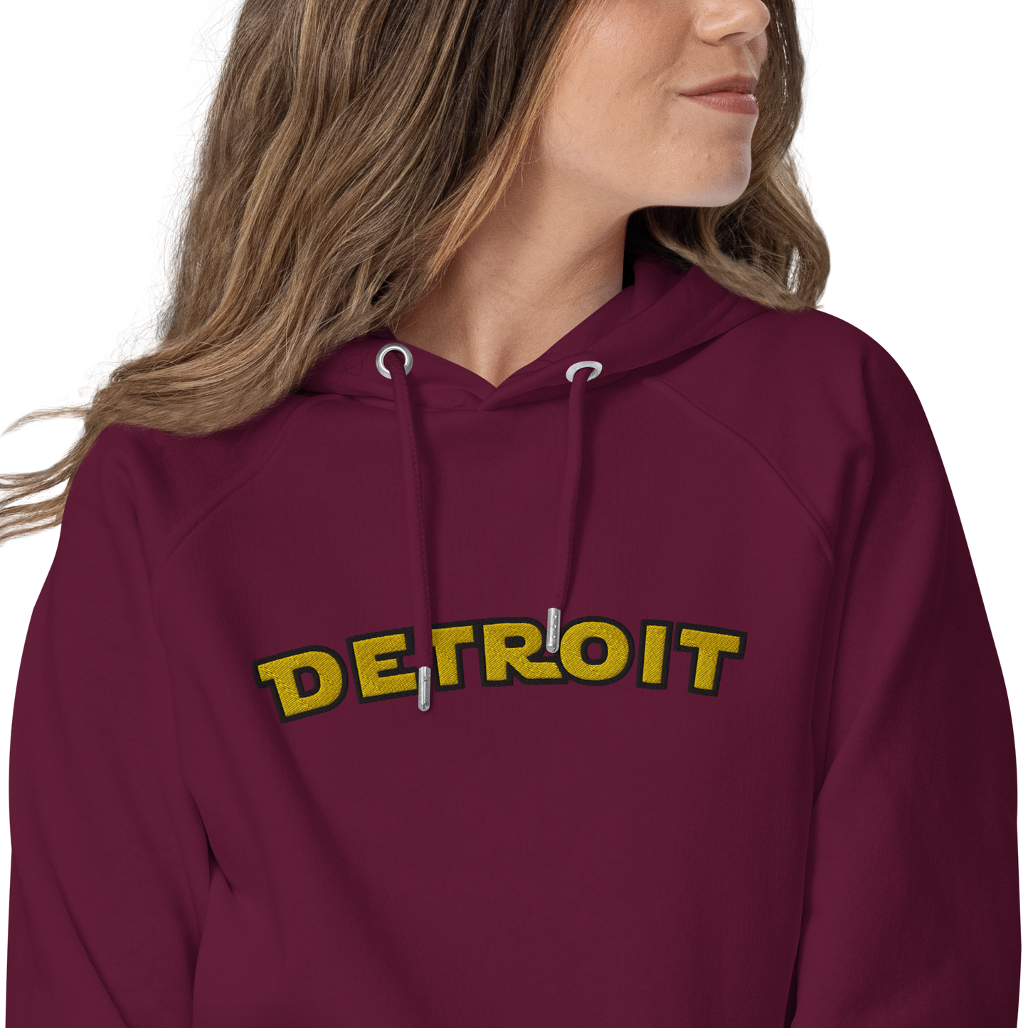 'Detroit' Organic Hoodie (Epic Sci-Fi Parody) | Embroidered