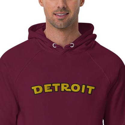 'Detroit' Organic Hoodie (Epic Sci-Fi Parody) | Embroidered