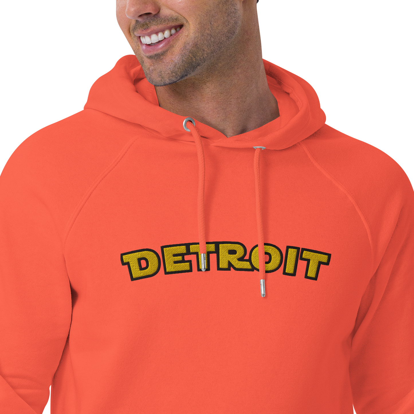 'Detroit' Organic Hoodie (Epic Sci-Fi Parody) | Embroidered