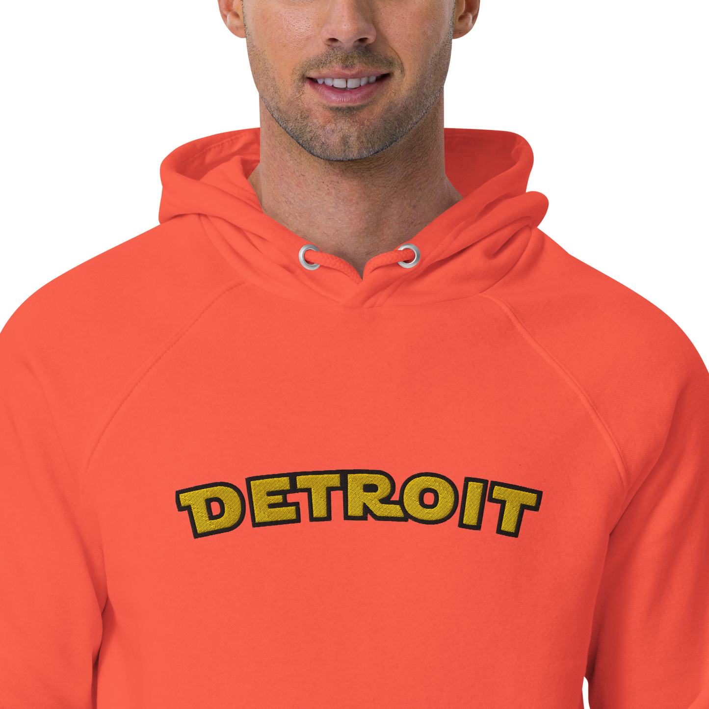 'Detroit' Organic Hoodie (Epic Sci-Fi Parody) | Embroidered