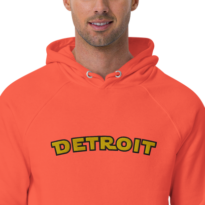 'Detroit' Organic Hoodie (Epic Sci-Fi Parody) | Embroidered