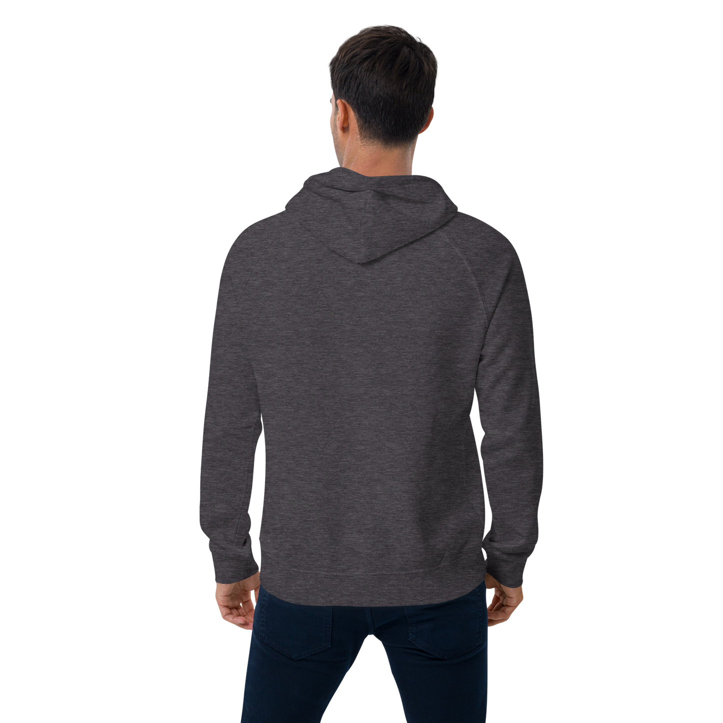 Michigan Upper Peninsula Hoodie (w/ MI USA Flag Outline) | Unisex Organic