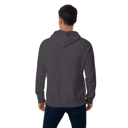 Michigan Upper Peninsula Hoodie (w/ MI USA Flag Outline) | Unisex Organic