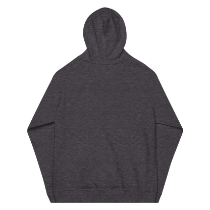 Michigan Upper Peninsula Hoodie (w/ MI USA Flag Outline) | Unisex Organic