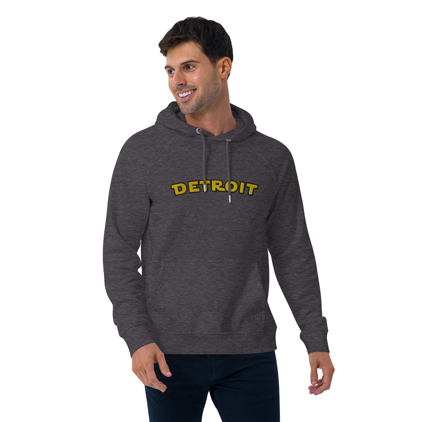 'Detroit' Organic Hoodie (Epic Sci-Fi Parody) | Embroidered