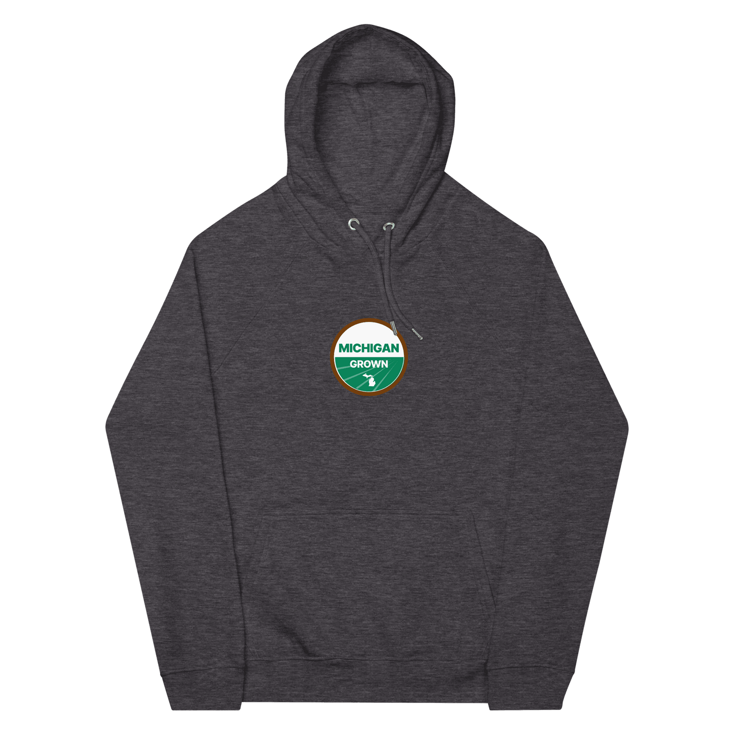 'Michigan Grown' Hoodie (Agricultural Certification Parody) | Unisex Organic - Circumspice Michigan