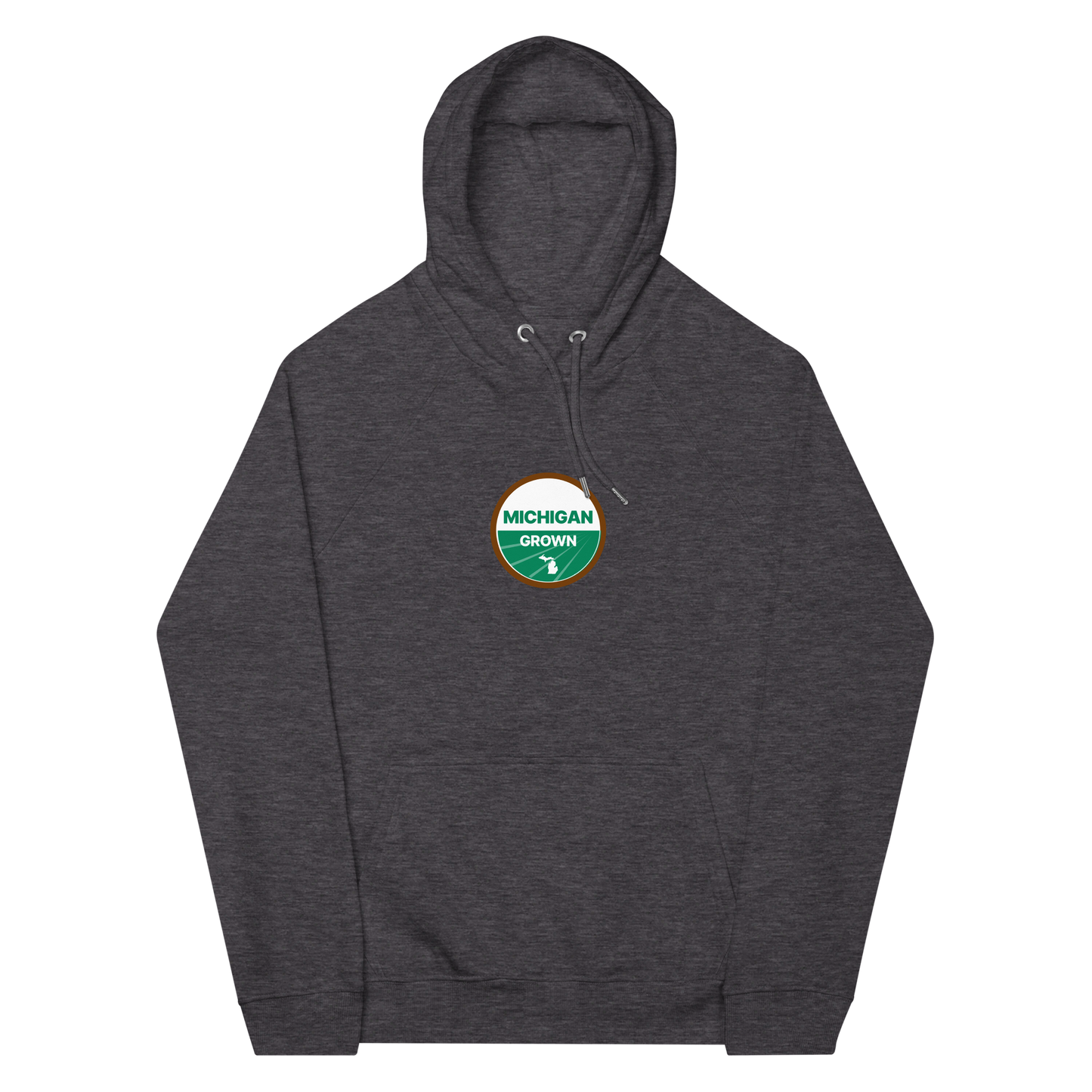 'Michigan Grown' Hoodie (Agricultural Certification Parody) | Unisex Organic