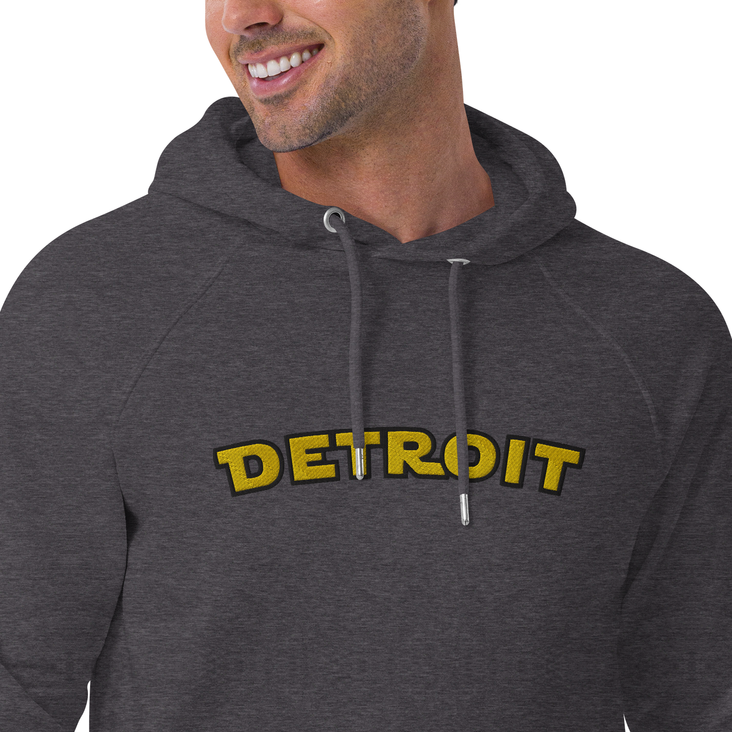 'Detroit' Organic Hoodie (Epic Sci-Fi Parody) | Embroidered