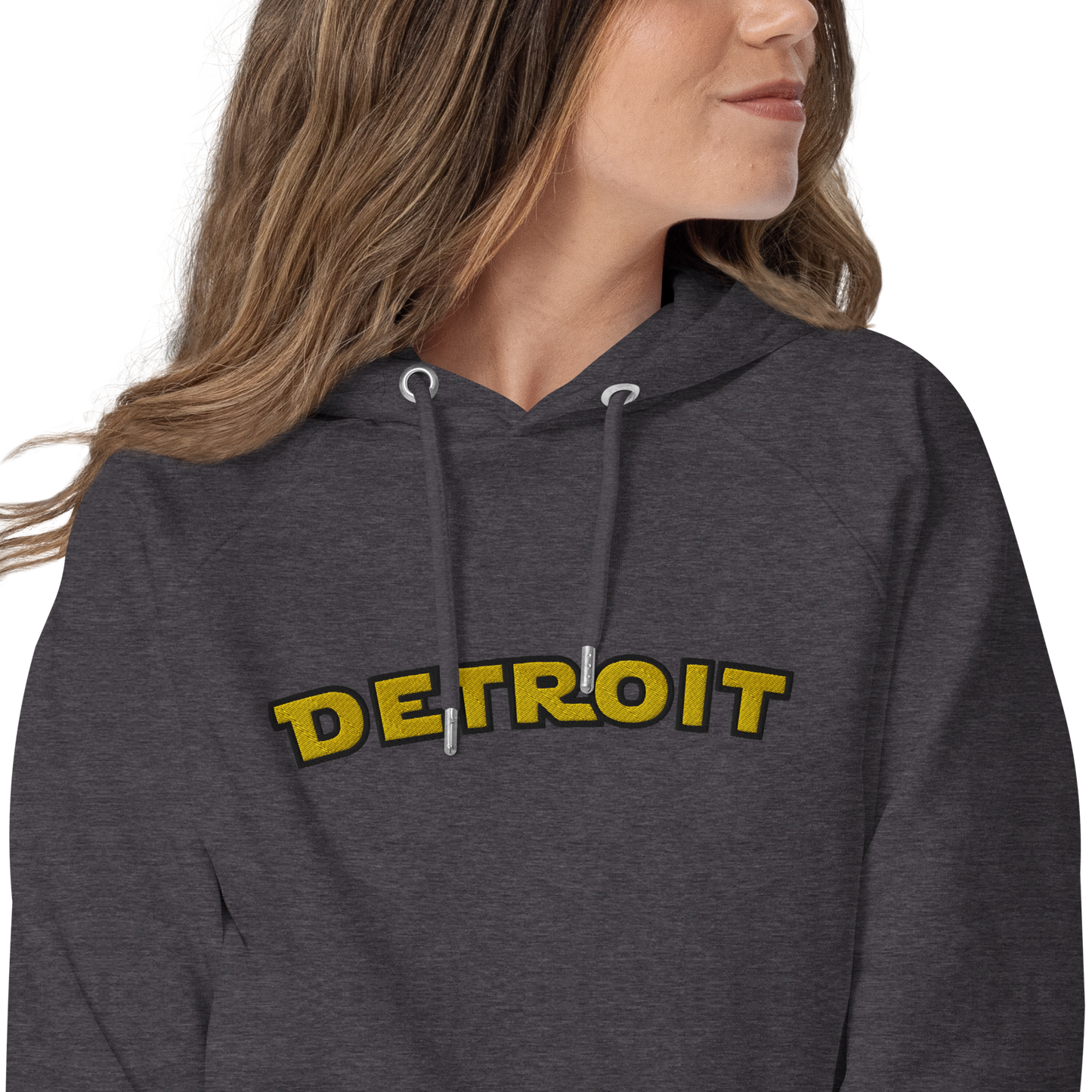 'Detroit' Organic Hoodie (Epic Sci-Fi Parody) | Embroidered