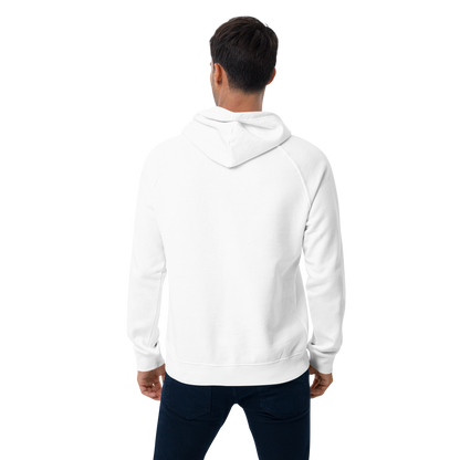 Michigan Upper Peninsula Hoodie (w/ MI USA Flag Outline) | Unisex Organic