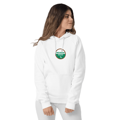 'Michigan Grown' Hoodie (Agricultural Certification Parody) | Unisex Organic - Circumspice Michigan