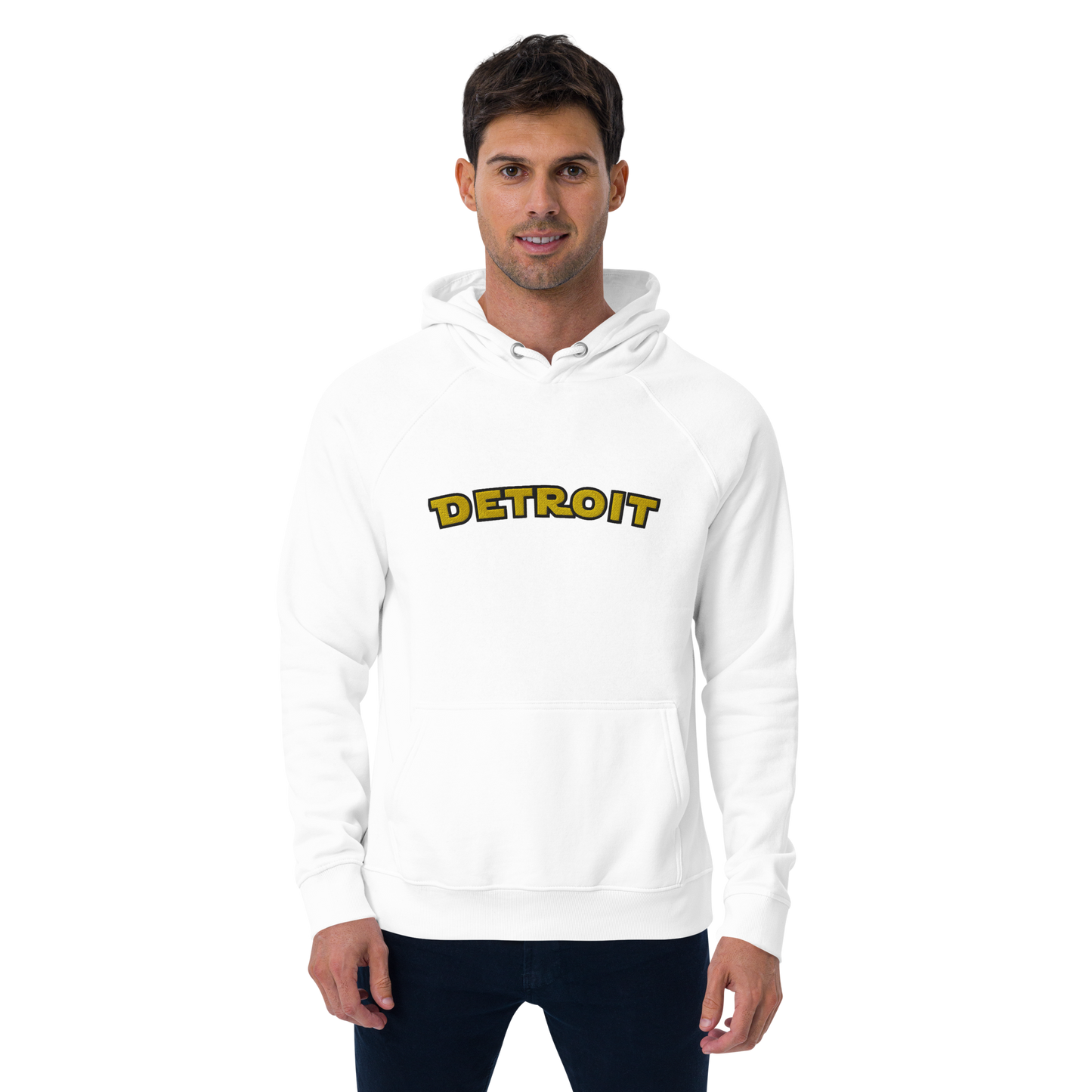 'Detroit' Organic Hoodie (Epic Sci-Fi Parody) | Embroidered