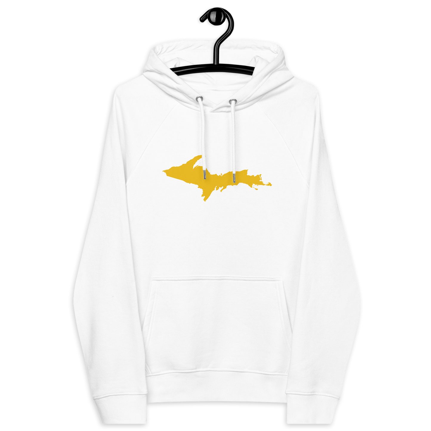 Michigan Upper Peninsula Hoodie (w/ Gold UP Outline) | Unisex Organic