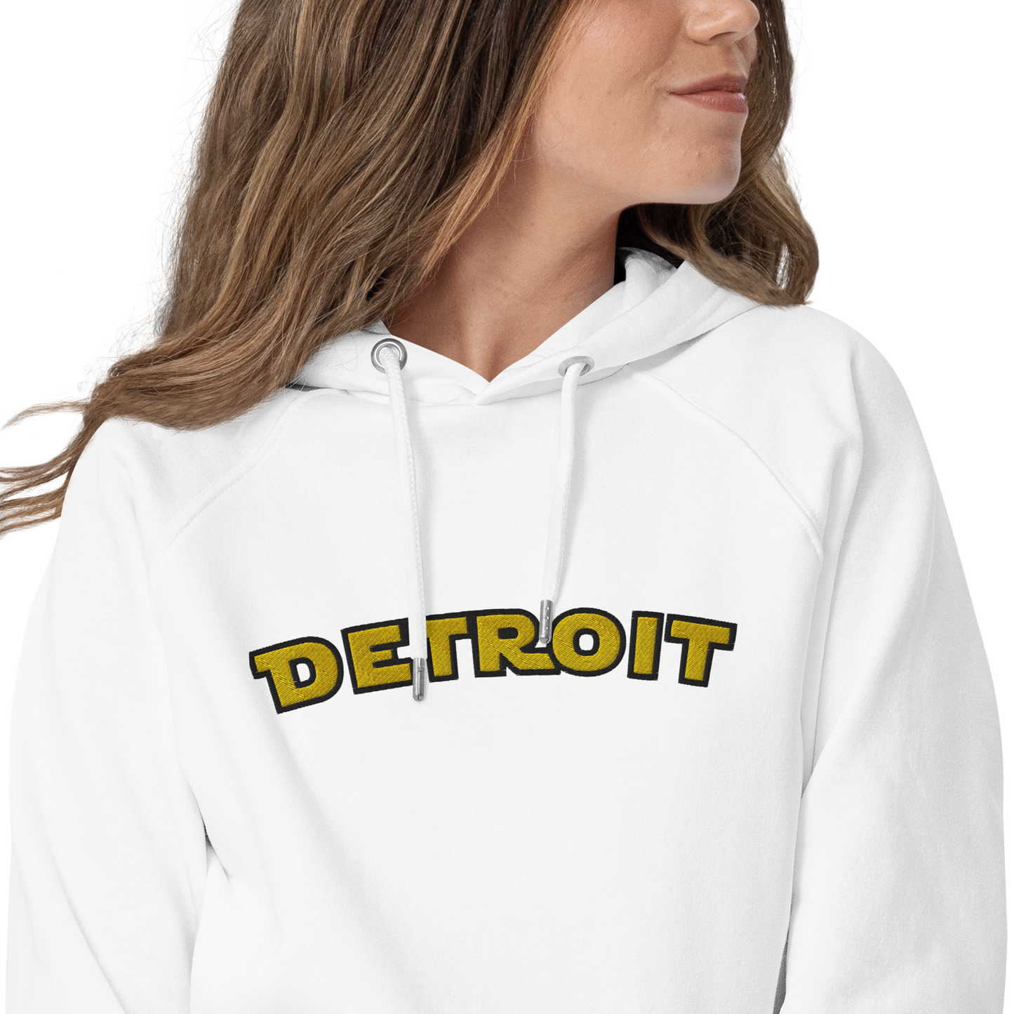 'Detroit' Organic Hoodie (Epic Sci-Fi Parody) | Embroidered