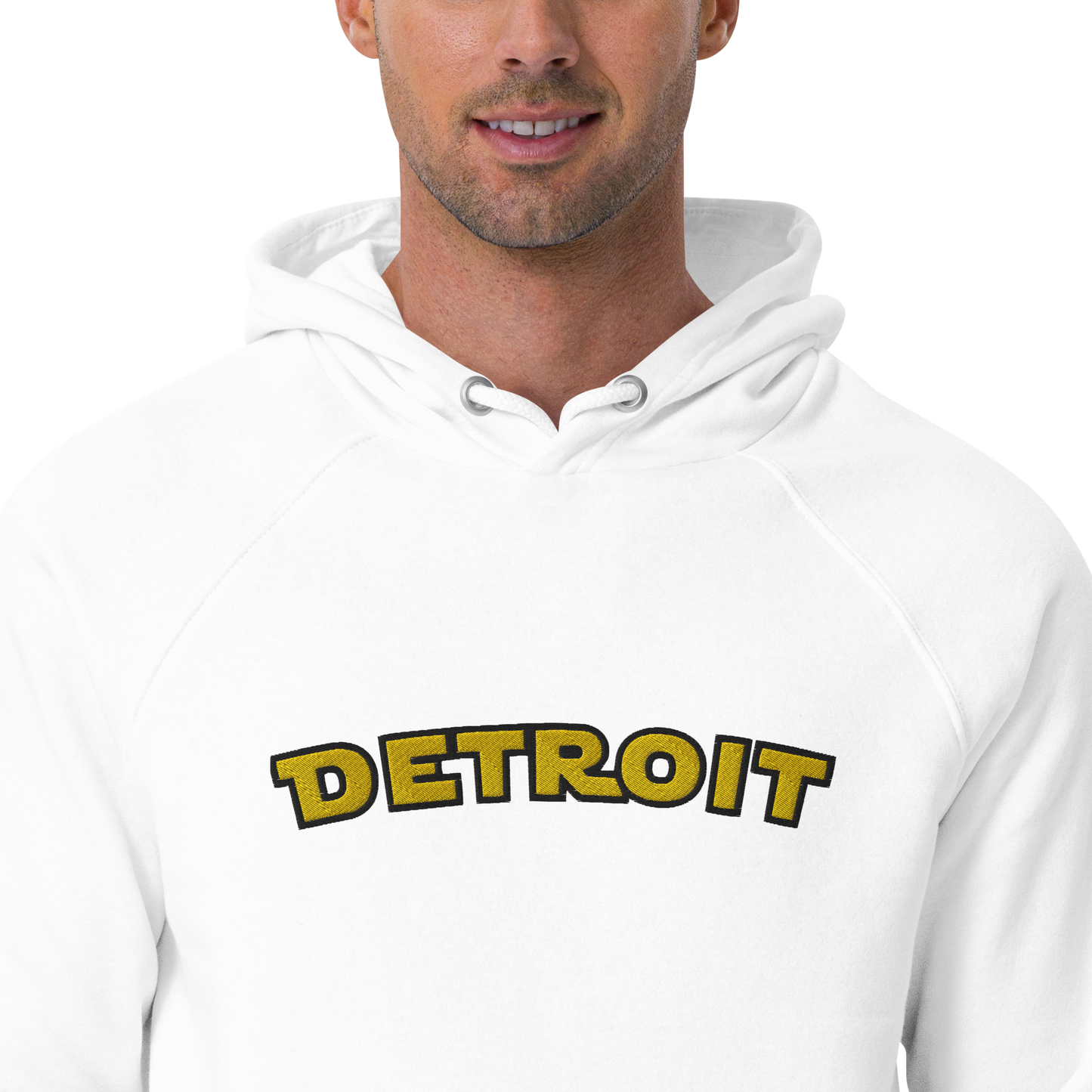 'Detroit' Organic Hoodie (Epic Sci-Fi Parody) | Embroidered