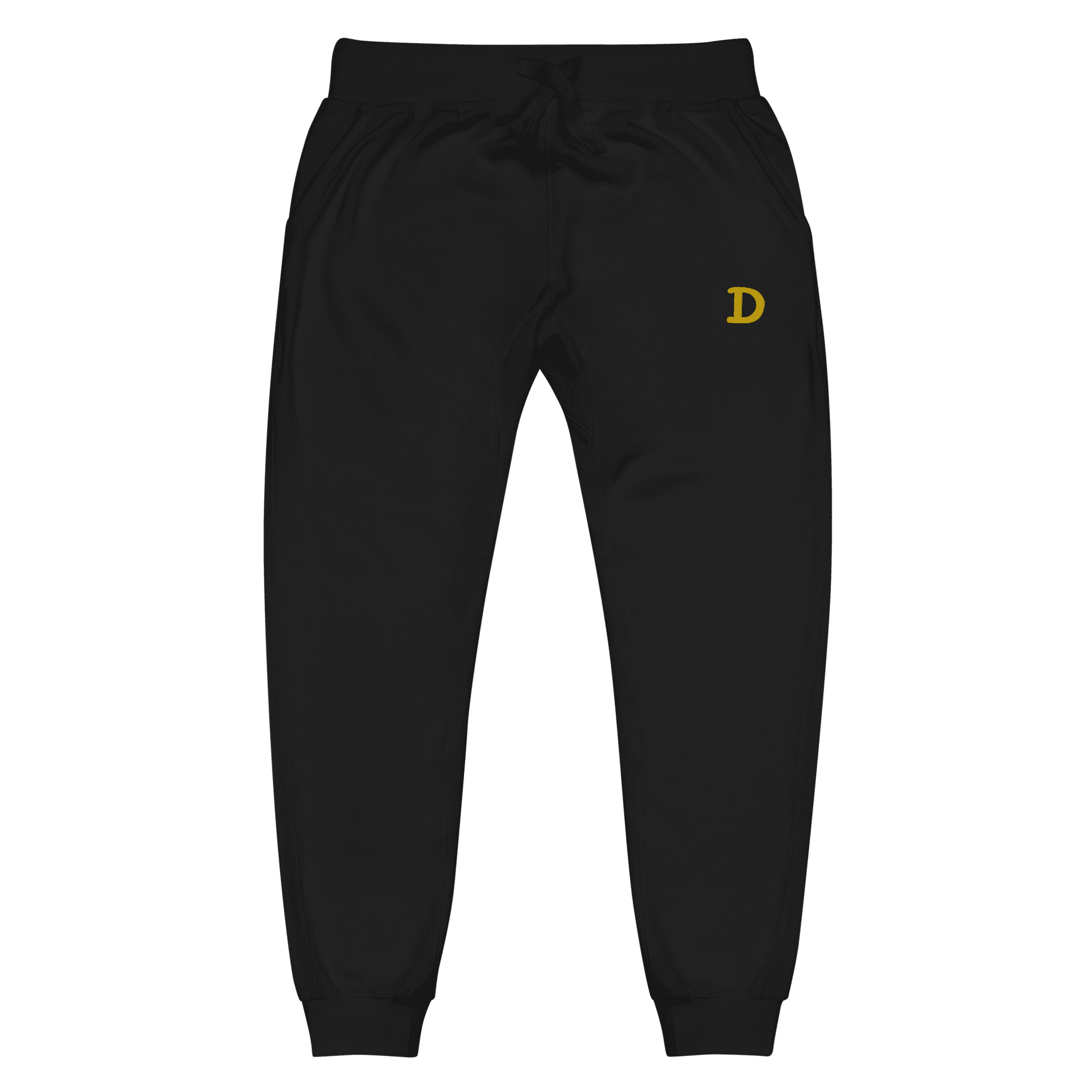 Detroit 'Old French D' Sweatpants | Gold Embroidery - Circumspice Michigan