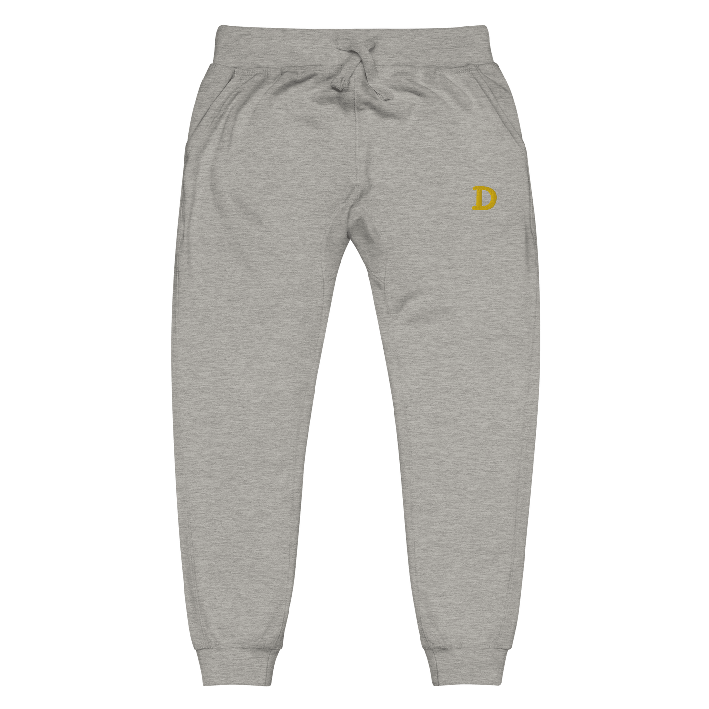 Detroit 'Old French D' Sweatpants | Gold Embroidery - Circumspice Michigan