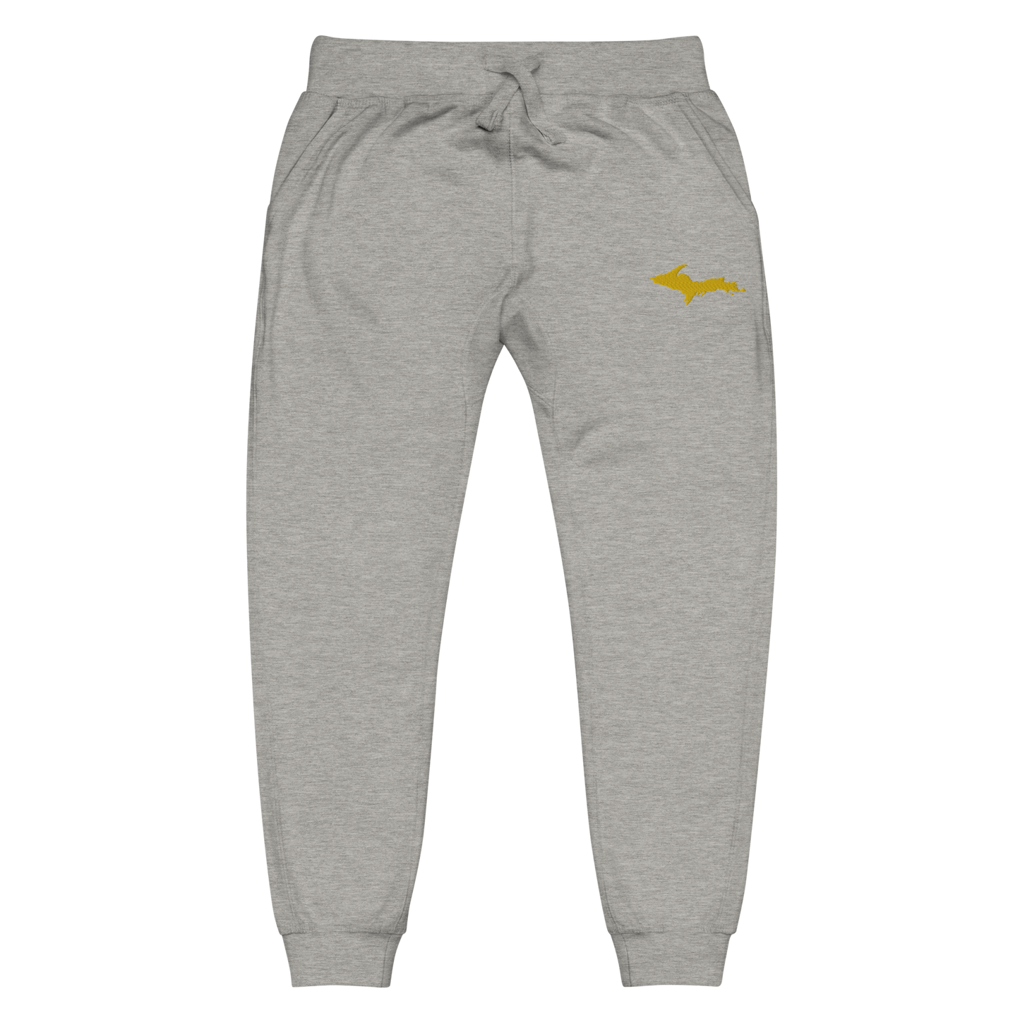 Michigan Upper Peninsula Sweatpants | Gold Embroidery