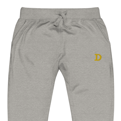 Detroit 'Old French D' Sweatpants | Gold Embroidery - Circumspice Michigan