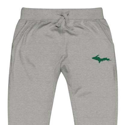 Michigan Upper Peninsula Sweatpants | Green Embroidery