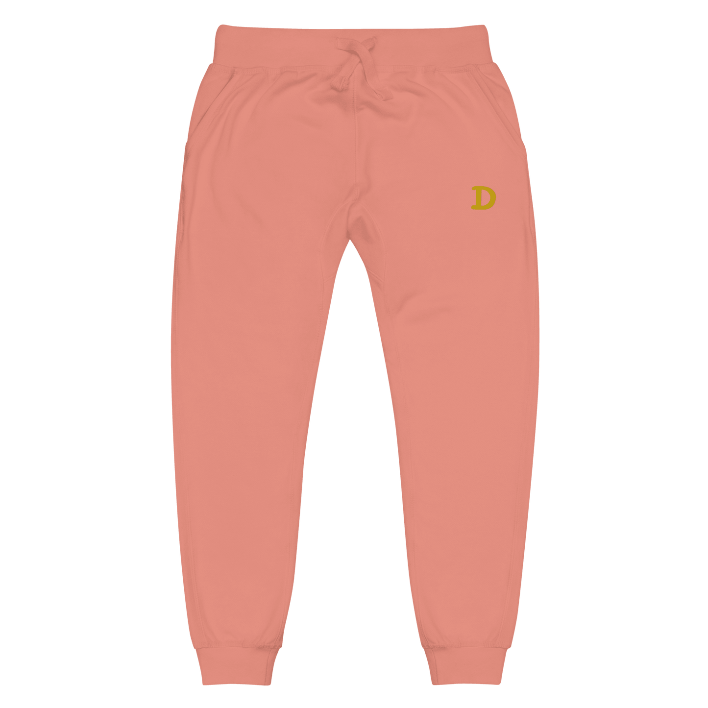 Detroit 'Old French D' Sweatpants | Gold Embroidery - Circumspice Michigan