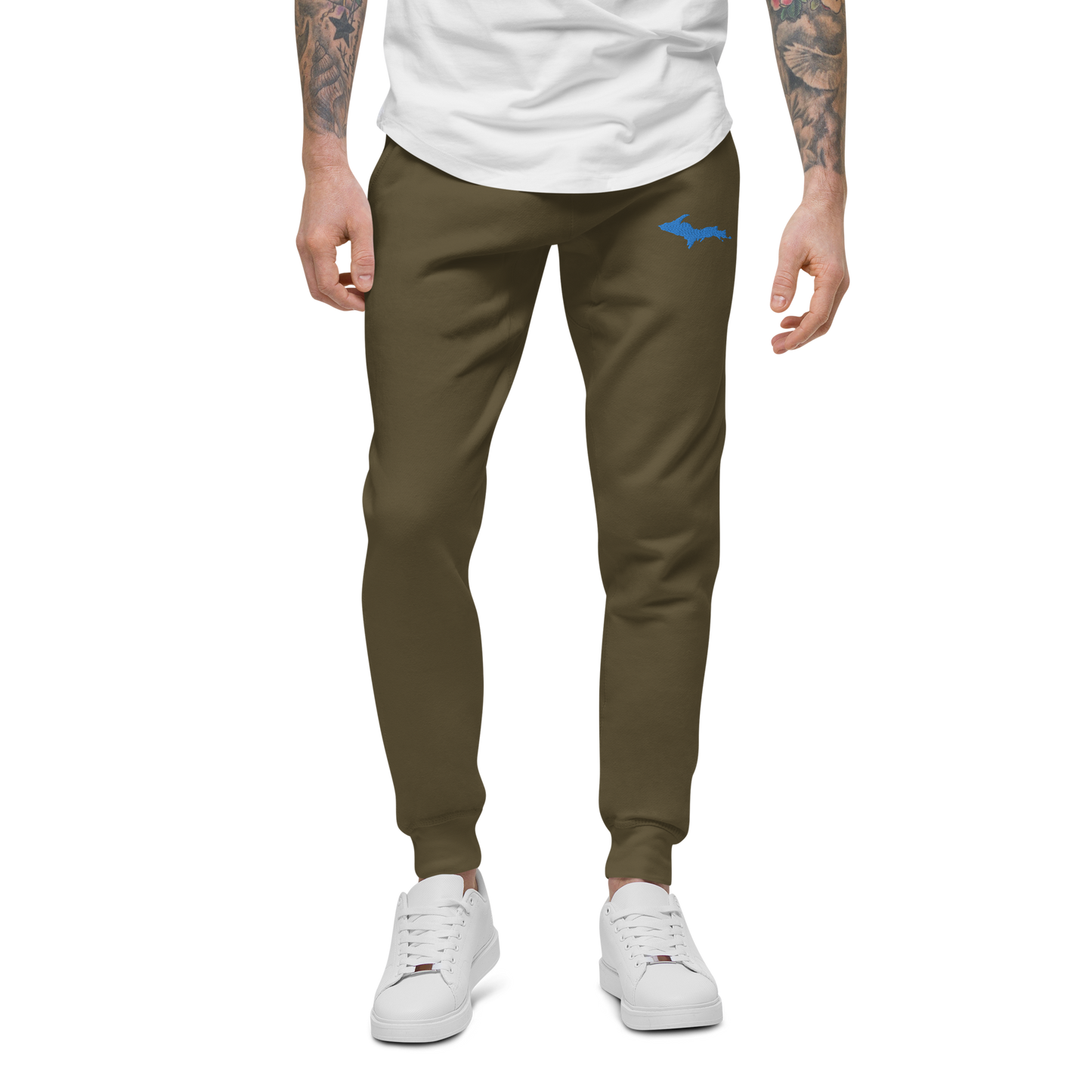 Michigan Upper Peninsula Sweatpants | Azure Embroidery