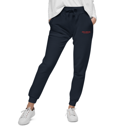 'Ann Arbor Michigan' Sweatpants (Streaming Drama Parody) | Red/White Embroidery