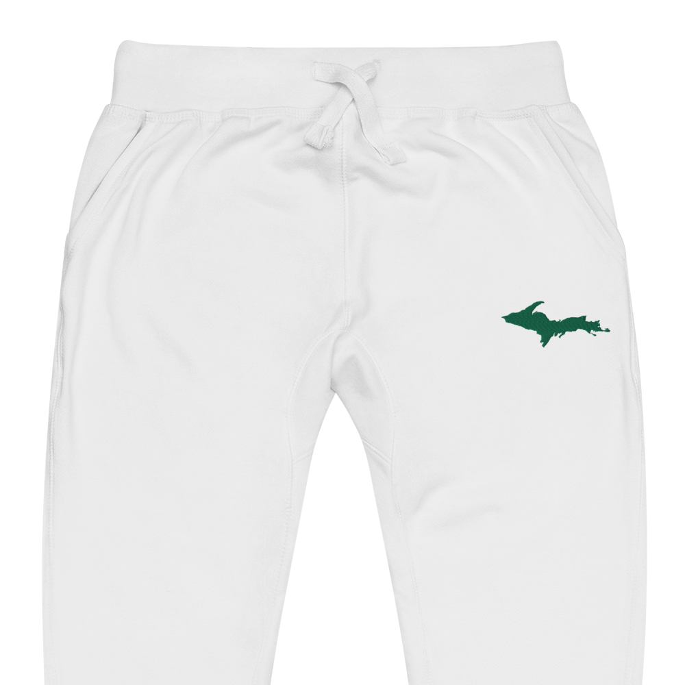 Michigan Upper Peninsula Sweatpants | Green Embroidery