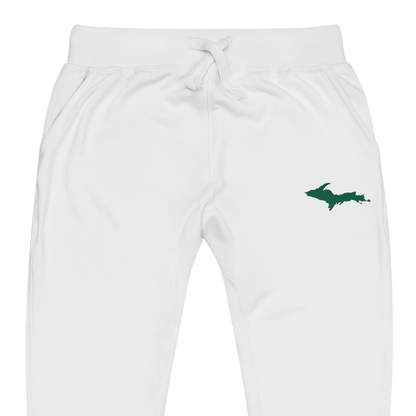 Michigan Upper Peninsula Sweatpants | Green Embroidery