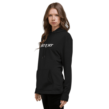 'Detroit' Lightweight Hoodie (Sloped Roman Font) | Unisex - Circumspice Michigan