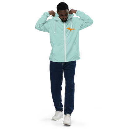 Michigan Upper Peninsula Windbreaker (w/ Orange UP Outline)