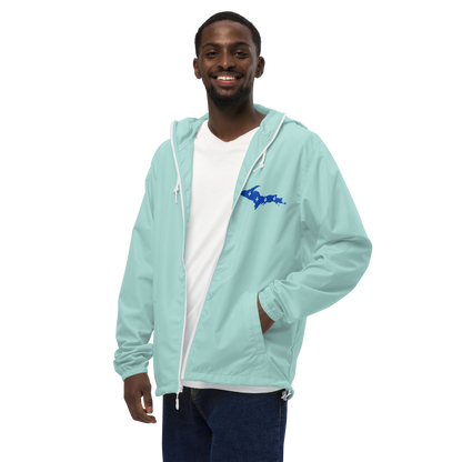 Michigan Upper Peninsula Windbreaker (w/ UP Quebec Flag Outline)