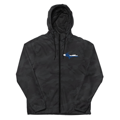 Michigan Upper Peninsula Windbreaker (w/ UP Finland Flag Outline)