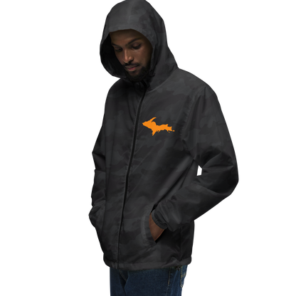 Michigan Upper Peninsula Windbreaker (w/ Orange UP Outline)