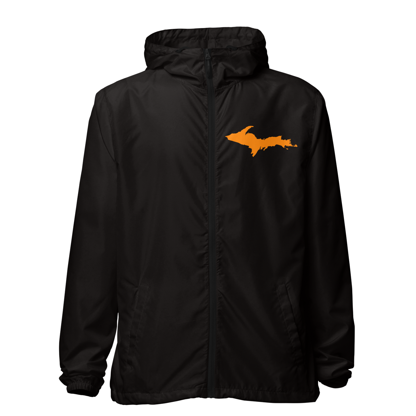 Michigan Upper Peninsula Windbreaker (w/ Orange UP Outline)