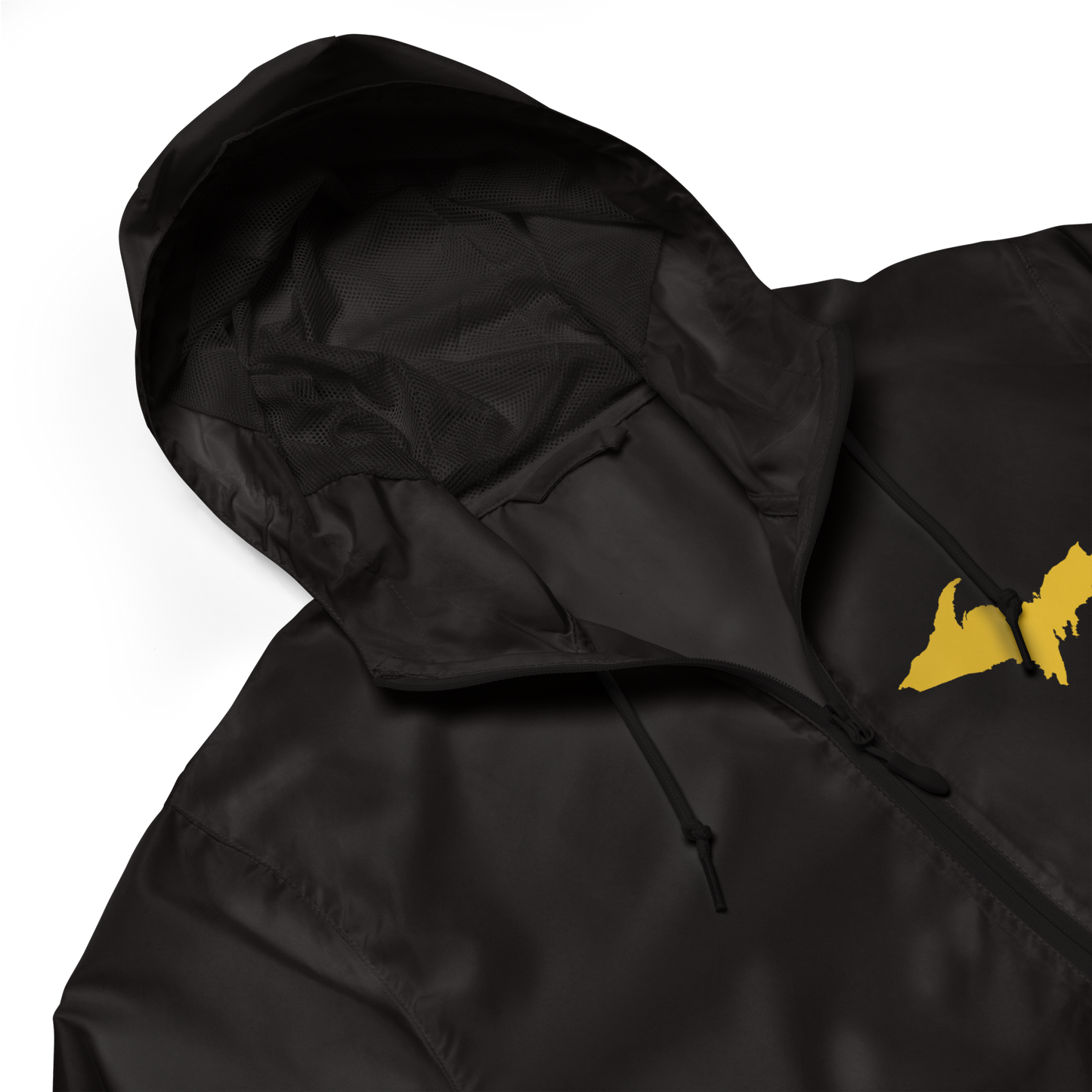 Michigan Upper Peninsula Windbreaker (w/ Gold UP Outline)